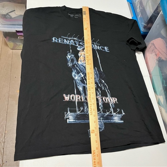 Beyoncé Official Renaissance World Tour 2023 Shirt Unisex XL Black I - Picture 4 of 5